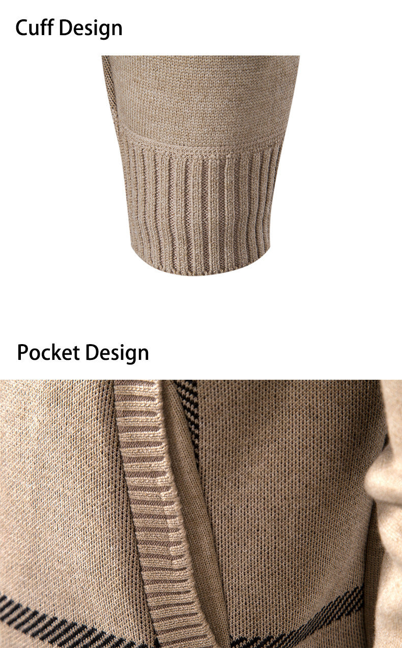 Men Classic Knitted Jacket