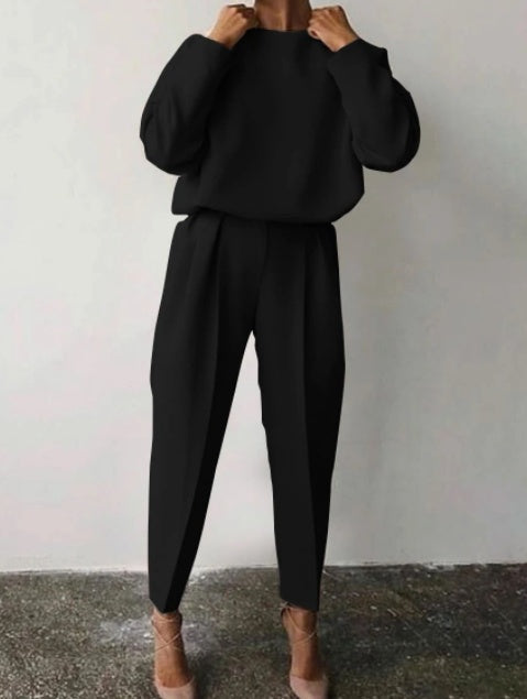 ELEGANT TWO-PIECE SET | CHIC WOMEN'S SUIT