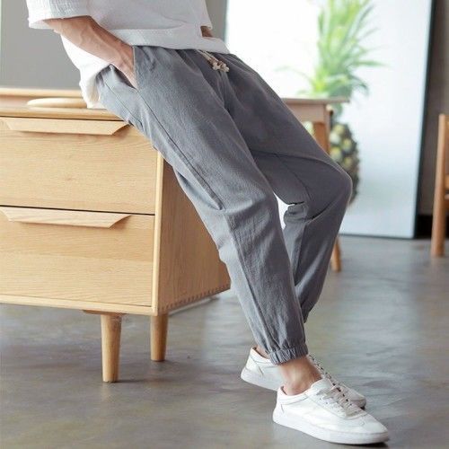 Effortless Elegance: Summer Loose Harem Pants for Men